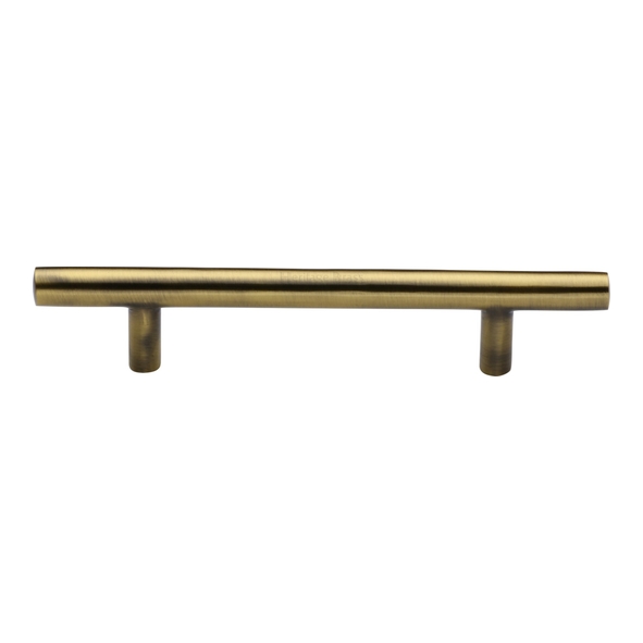 C0361 101-AT • 101 x 165 x 32mm • Antique Brass • Heritage Brass Pedestal 11mm Ø Cabinet Pull Handle
